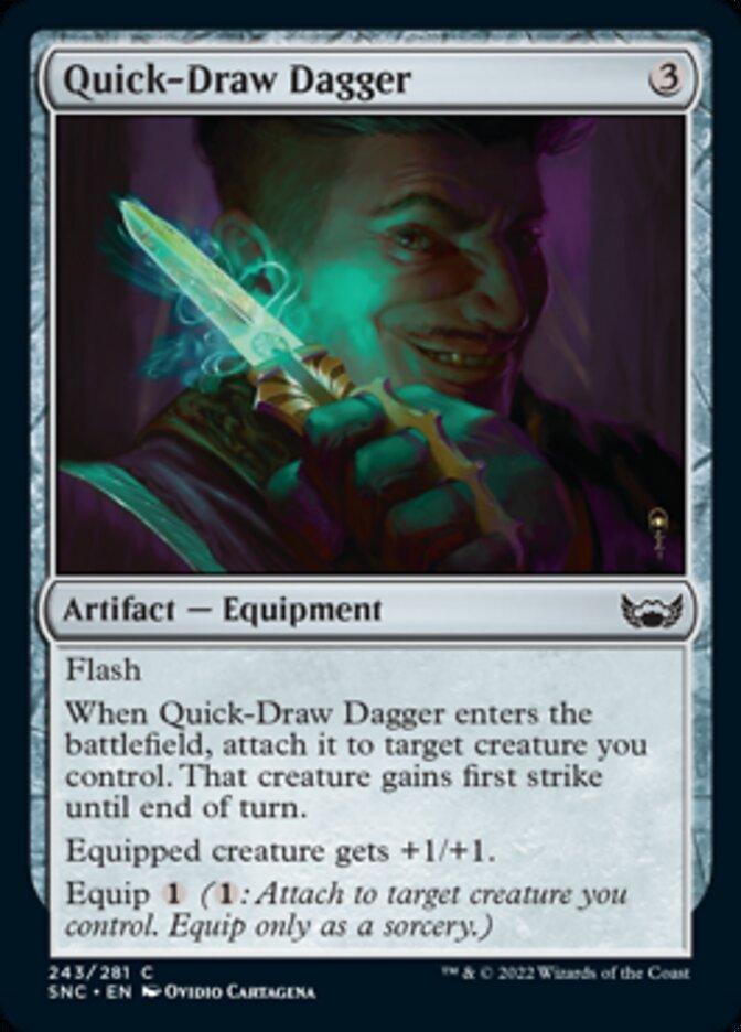 Quick-Draw Dagger [Streets of New Capenna] | Chromatic Games