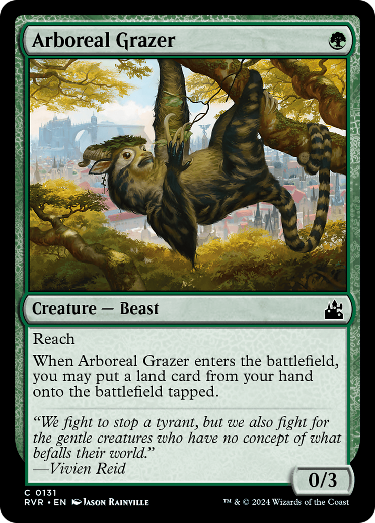 Arboreal Grazer [Ravnica Remastered] | Chromatic Games