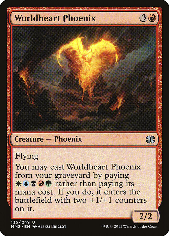 Worldheart Phoenix [Modern Masters 2015] | Chromatic Games