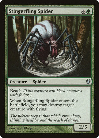 Stingerfling Spider [Duel Decks: Izzet vs. Golgari] | Chromatic Games