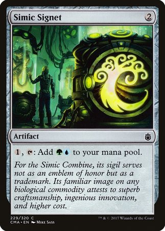 Simic Signet [Commander Anthology] | Chromatic Games