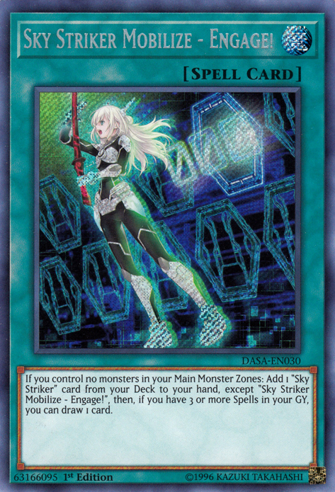 Sky Striker Mobilize - Engage! [DASA-EN030] Secret Rare | Chromatic Games