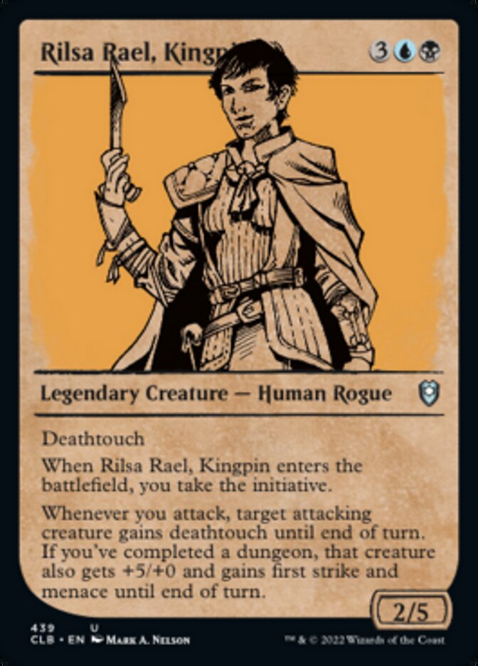 Rilsa Rael, Kingpin (Showcase) [Commander Legends: Battle for Baldur's Gate] | Chromatic Games