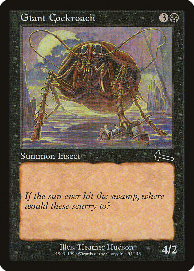 Giant Cockroach [Urza's Legacy] | Chromatic Games