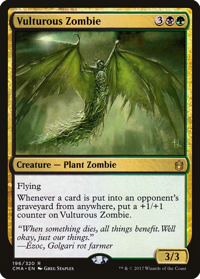 Vulturous Zombie [Commander Anthology] | Chromatic Games