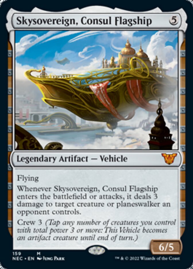 Skysovereign, Consul Flagship [Kamigawa: Neon Dynasty Commander] | Chromatic Games