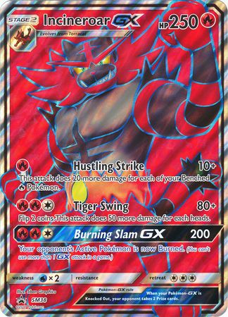 Incineroar GX (SM Black Star Promos) (SM38) [Jumbo Cards] | Chromatic Games