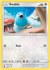 Swablu (79/111) [Sun & Moon: Crimson Invasion] | Chromatic Games