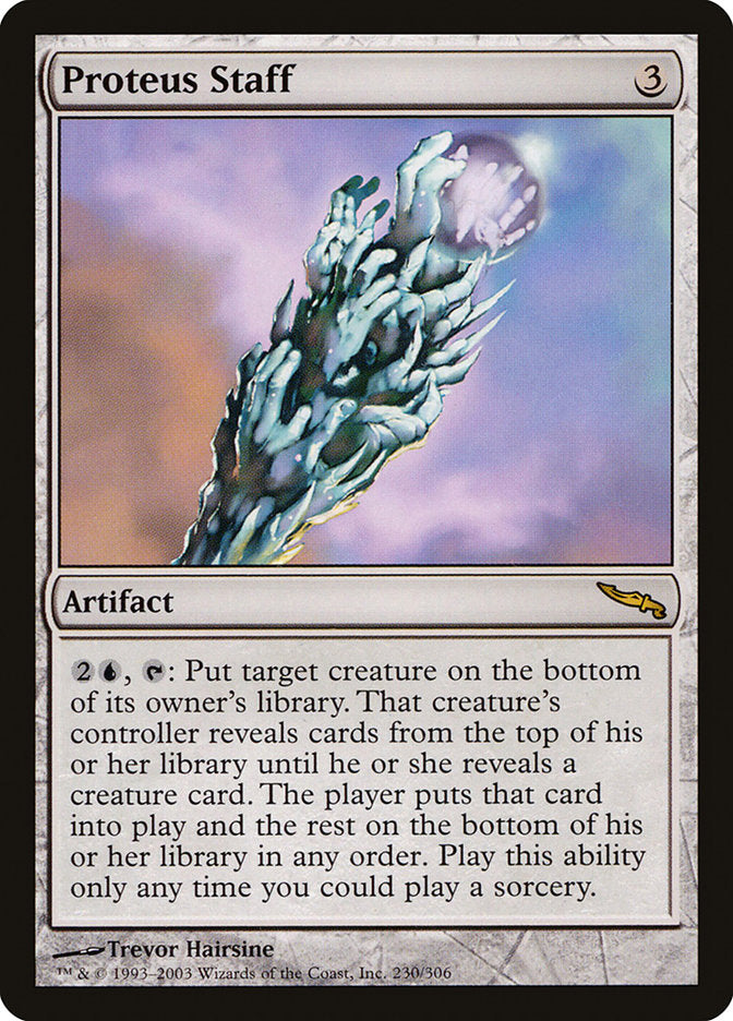 Proteus Staff [Mirrodin] | Chromatic Games