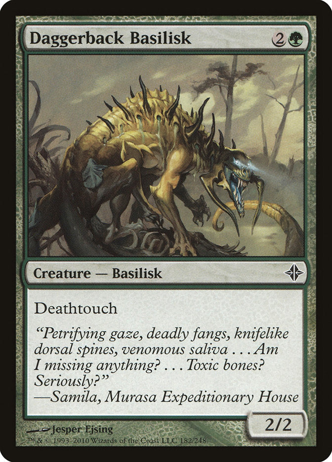 Daggerback Basilisk [Rise of the Eldrazi] | Chromatic Games