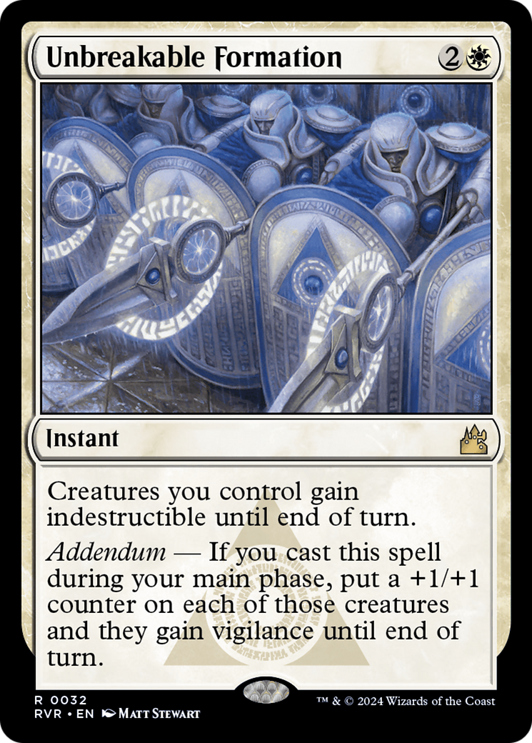 Unbreakable Formation [Ravnica Remastered] | Chromatic Games