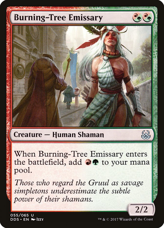 Burning-Tree Emissary [Duel Decks: Mind vs. Might] | Chromatic Games