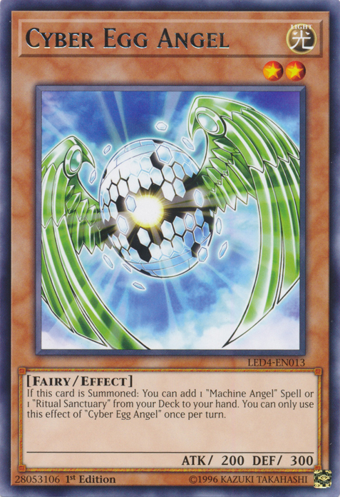 Cyber Egg Angel [LED4-EN013] Rare | Chromatic Games