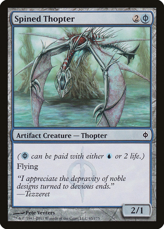 Spined Thopter [New Phyrexia] | Chromatic Games