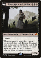 Liliana, Heretical Healer // Liliana, Defiant Necromancer [Magic Origins] | Chromatic Games