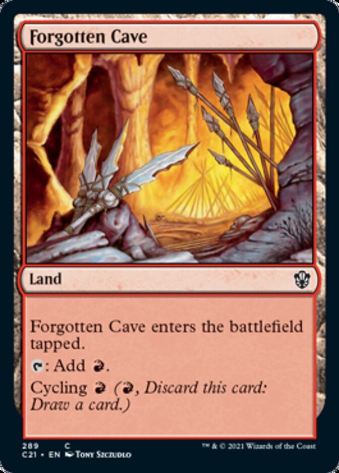 Forgotten Cave [Commander 2021] | Chromatic Games
