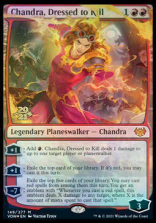 Chandra, Dressed to Kill [Innistrad: Crimson Vow Prerelease Promos] | Chromatic Games