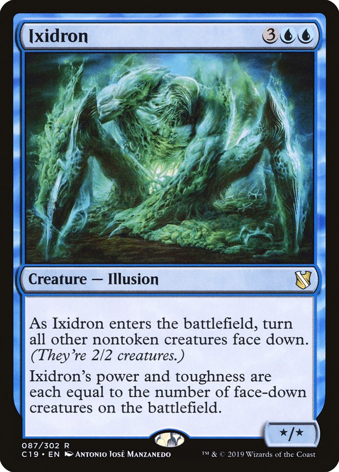 Ixidron [Commander 2019] | Chromatic Games