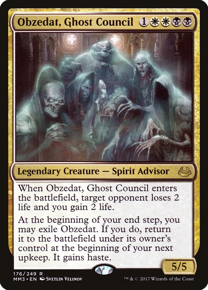 Obzedat, Ghost Council [Modern Masters 2017] | Chromatic Games