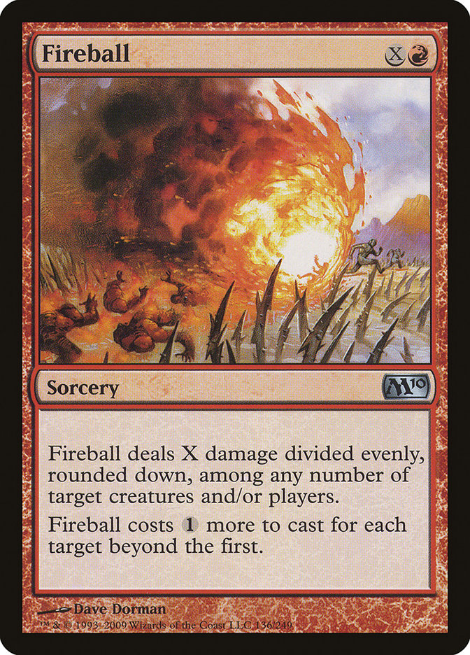 Fireball [Magic 2010] | Chromatic Games