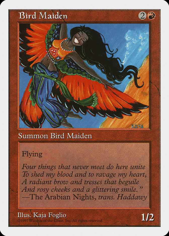 Bird Maiden [Fifth Edition] | Chromatic Games