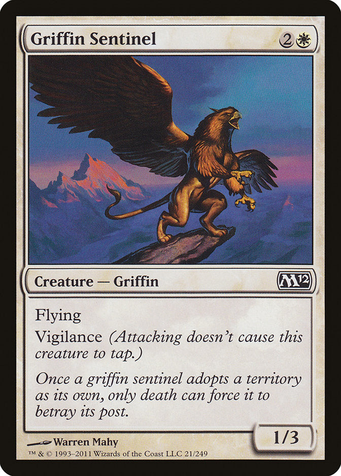 Griffin Sentinel [Magic 2012] | Chromatic Games