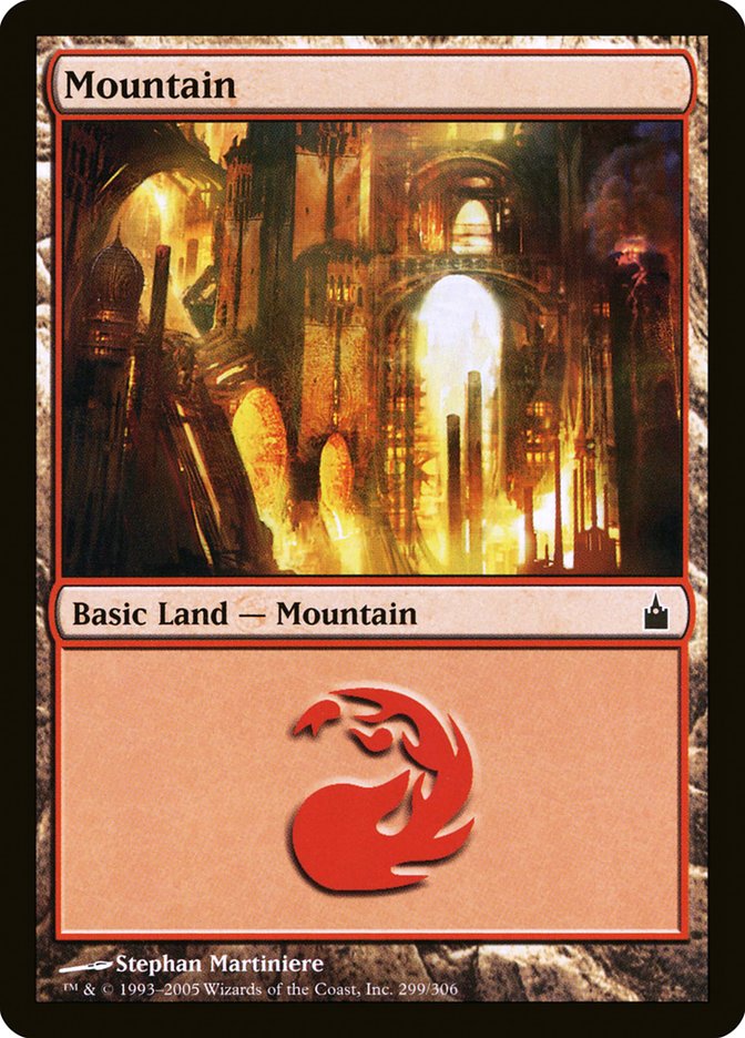 Mountain (299) [Ravnica: City of Guilds] | Chromatic Games