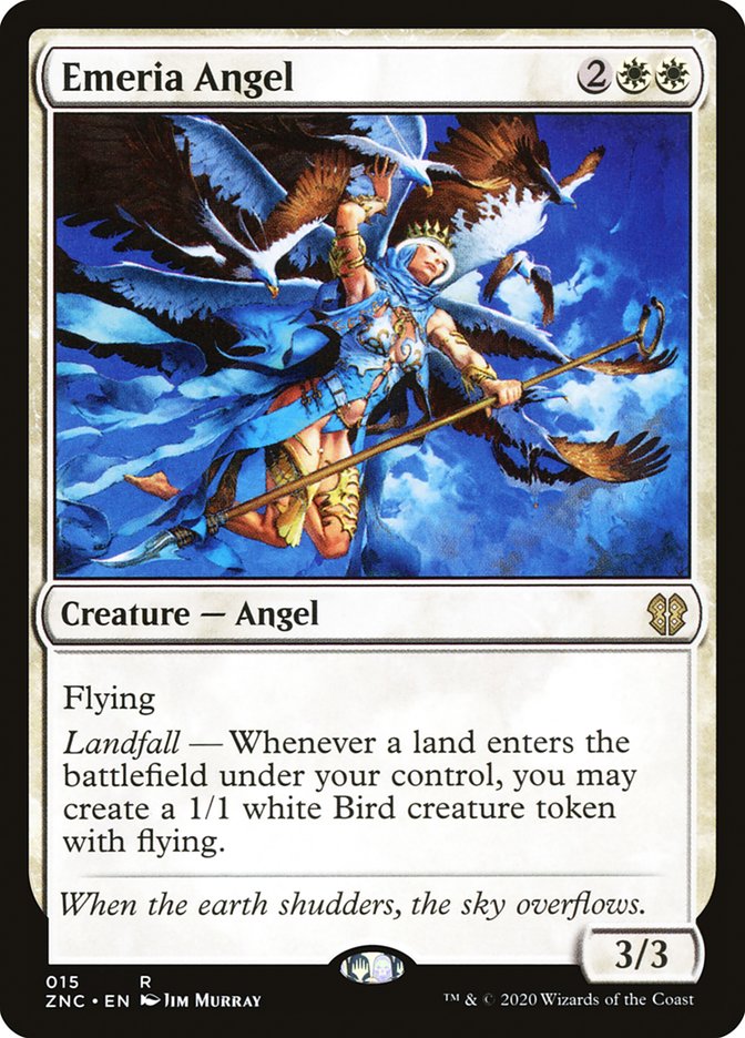 Emeria Angel [Zendikar Rising Commander] | Chromatic Games