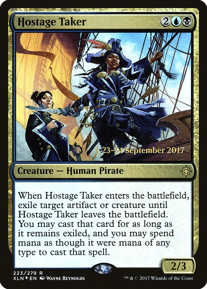 Hostage Taker [Ixalan Prerelease Promos] | Chromatic Games