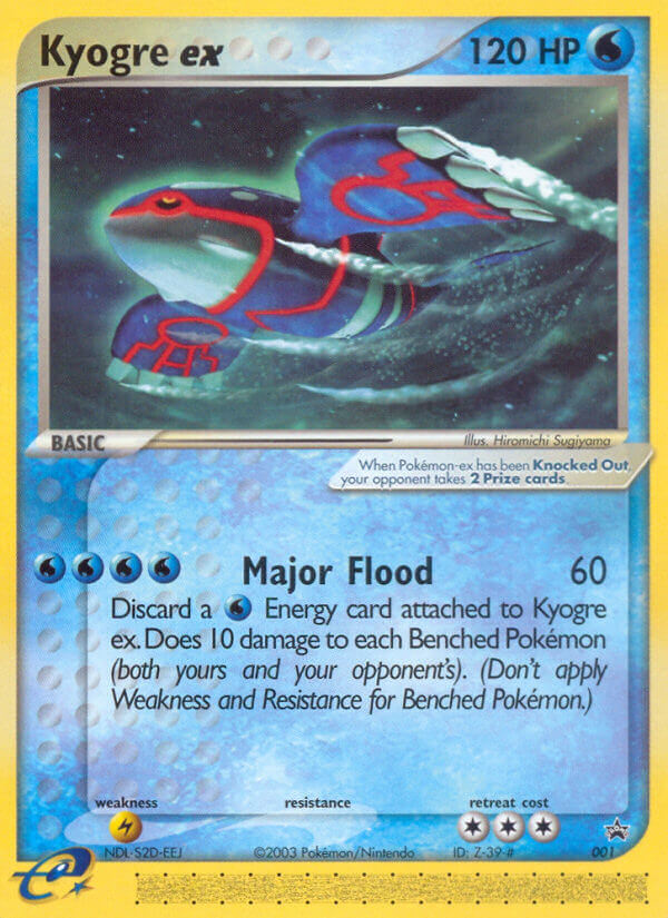 Kyogre ex [Nintendo Black Star Promos] | Chromatic Games