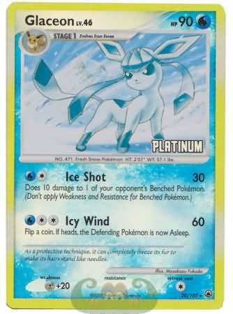 Glaceon [Burger King 2009 Collection] | Chromatic Games