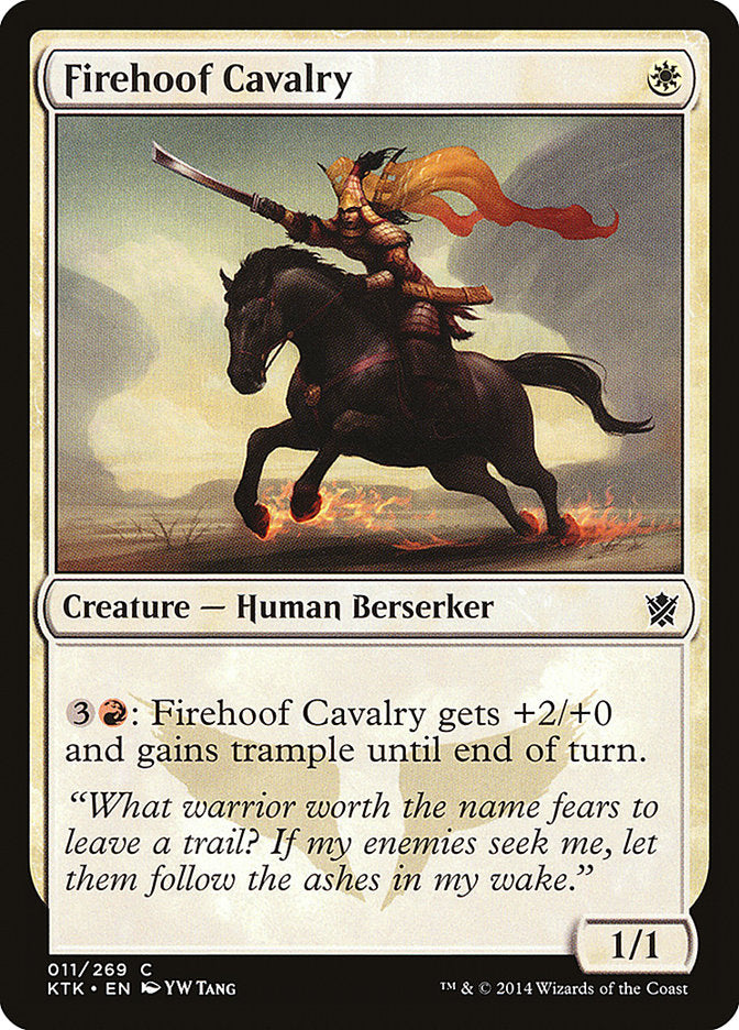 Firehoof Cavalry [Khans of Tarkir] | Chromatic Games