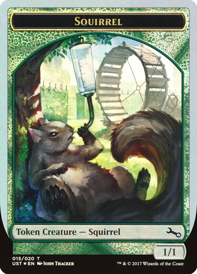 Squirrel Token [Unstable Tokens] | Chromatic Games