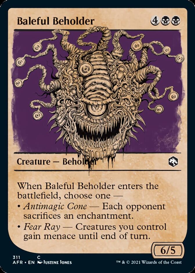 Baleful Beholder (Showcase) [Dungeons & Dragons: Adventures in the Forgotten Realms] | Chromatic Games