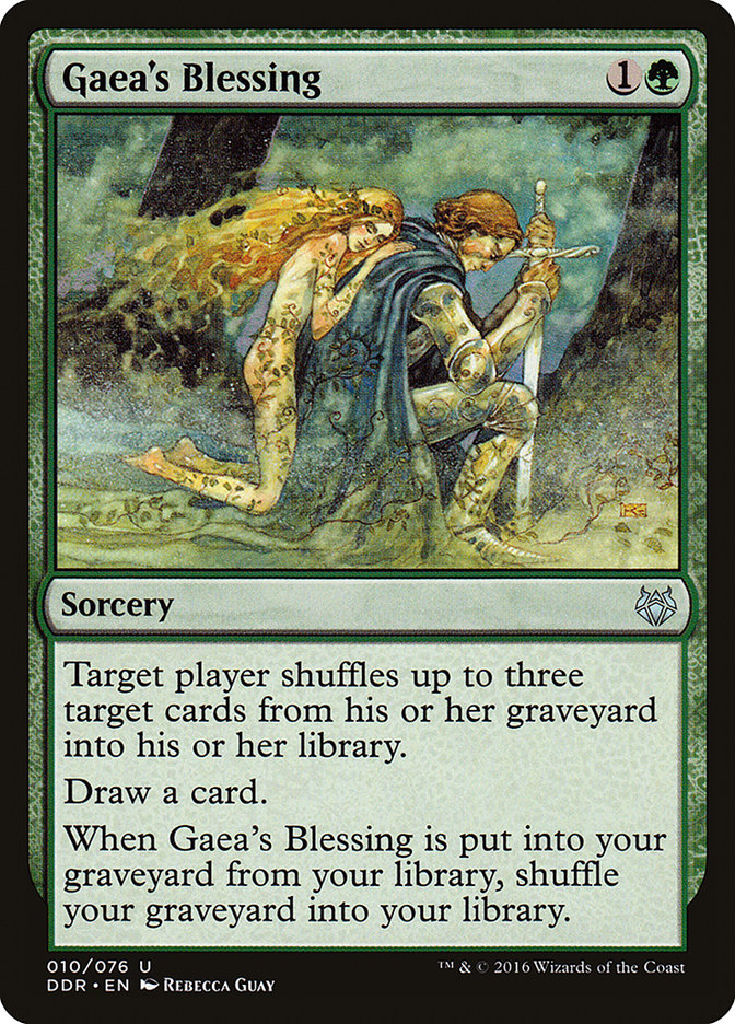 Gaea's Blessing [Duel Decks: Nissa vs. Ob Nixilis] | Chromatic Games