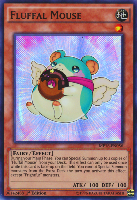 Fluffal Mouse [MP16-EN056] Super Rare | Chromatic Games