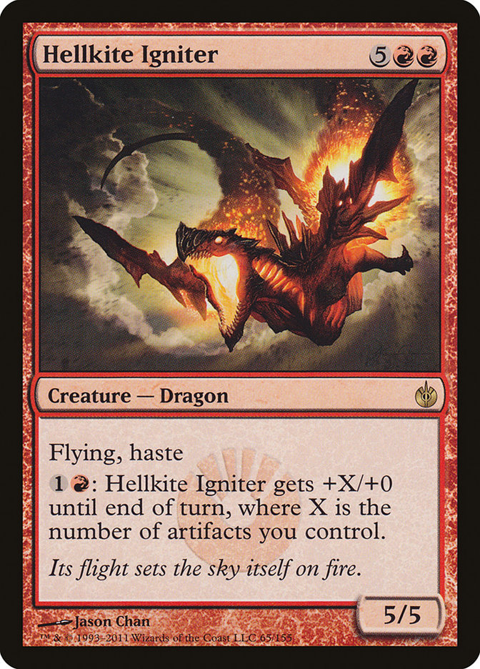 Hellkite Igniter [Mirrodin Besieged] | Chromatic Games