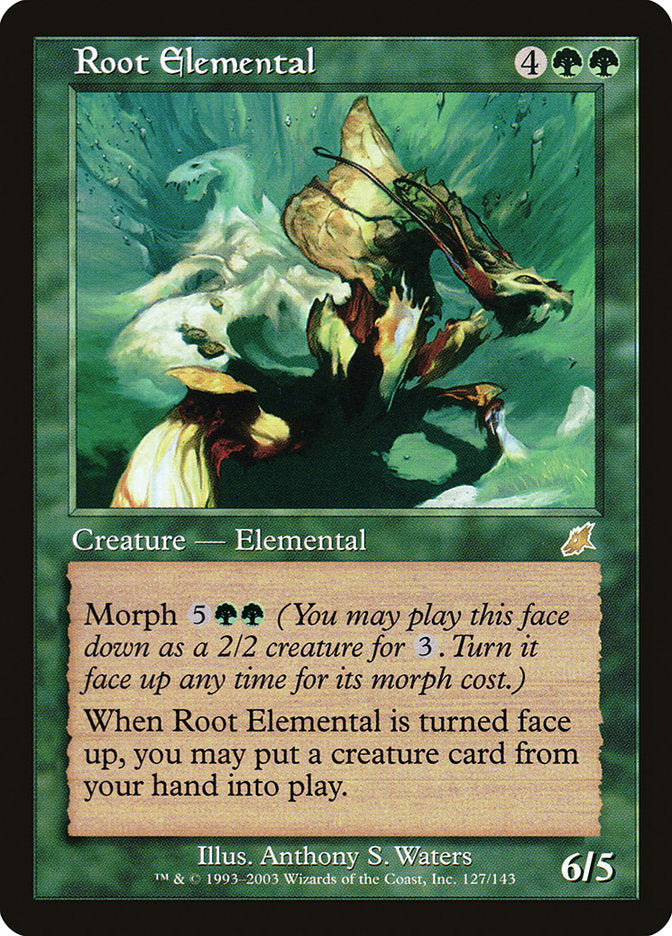 Root Elemental [Scourge] | Chromatic Games