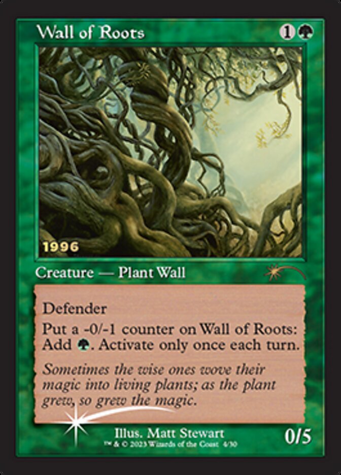 Wall of Roots [30th Anniversary Promos] | Chromatic Games