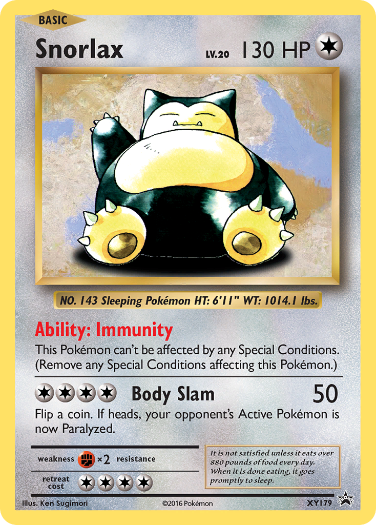 Snorlax [XY Black Star Promos] | Chromatic Games