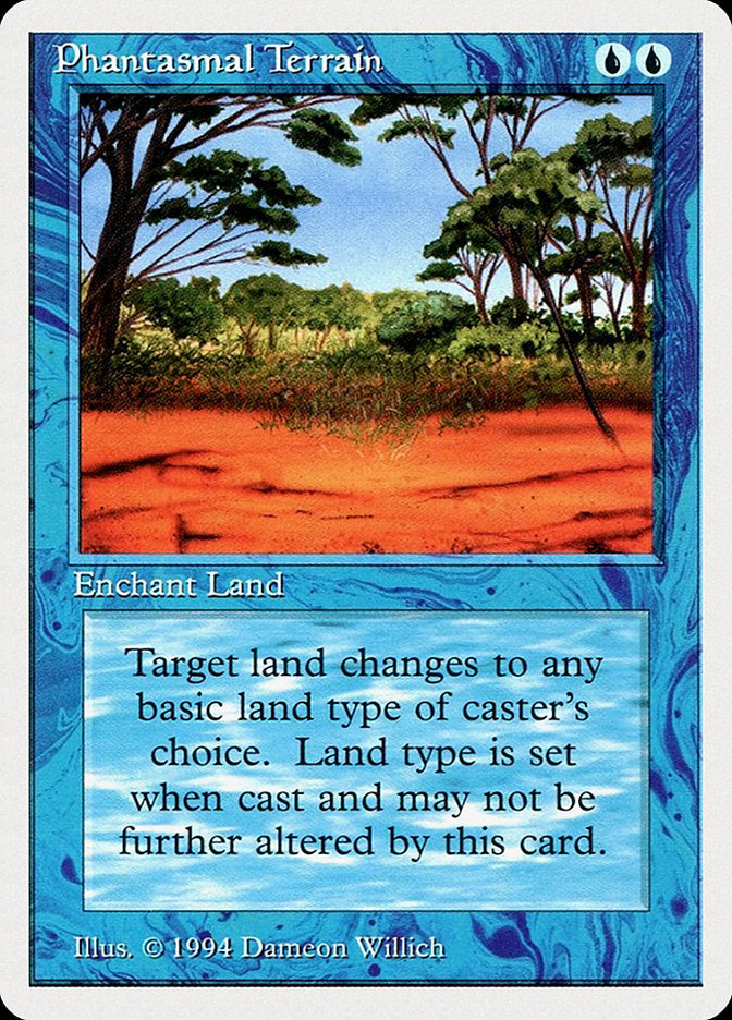 Phantasmal Terrain [Summer Magic / Edgar] | Chromatic Games