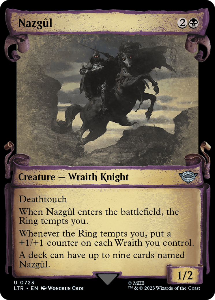 Nazgul (0723) [The Lord of the Rings: Tales of Middle-Earth Showcase Scrolls] | Chromatic Games