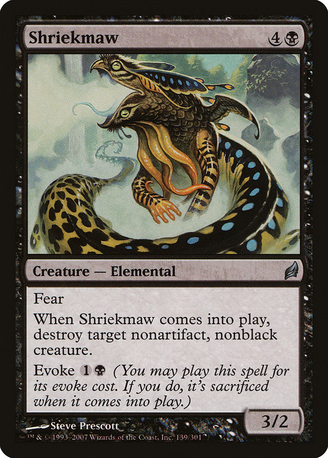 Shriekmaw [Lorwyn] | Chromatic Games