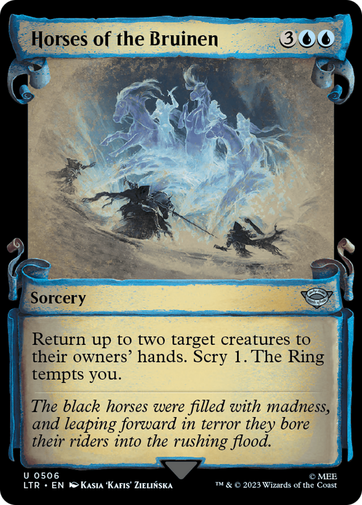 Horses of the Bruinen [The Lord of the Rings: Tales of Middle-Earth Showcase Scrolls] | Chromatic Games