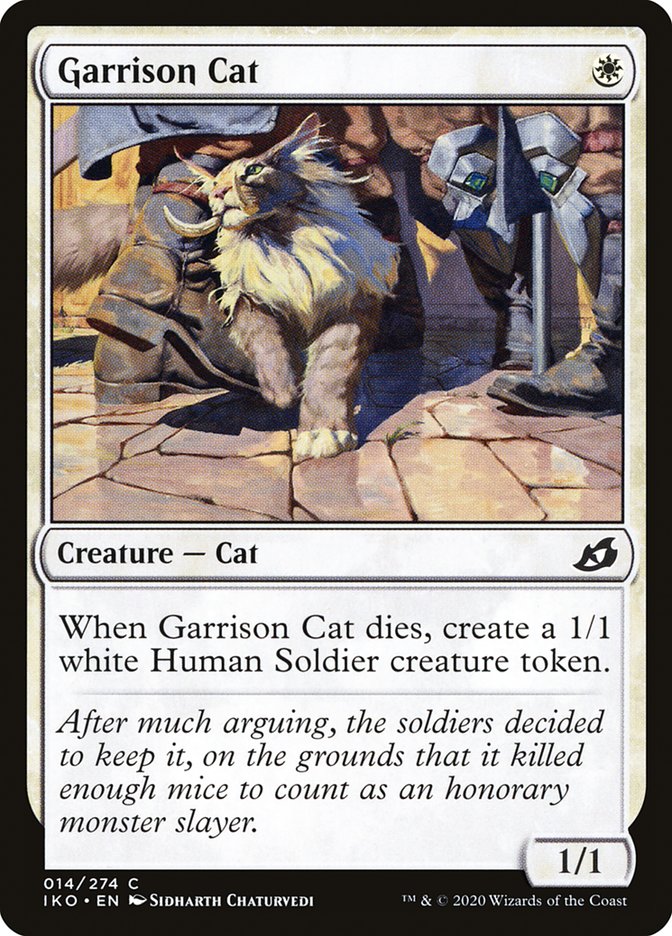 Garrison Cat [Ikoria: Lair of Behemoths] | Chromatic Games