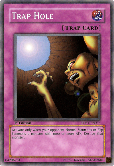 Trap Hole [5DS1-EN036] Common | Chromatic Games