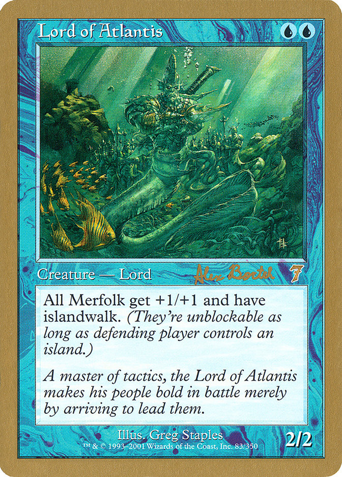 Lord of Atlantis (Alex Borteh) [World Championship Decks 2001] | Chromatic Games