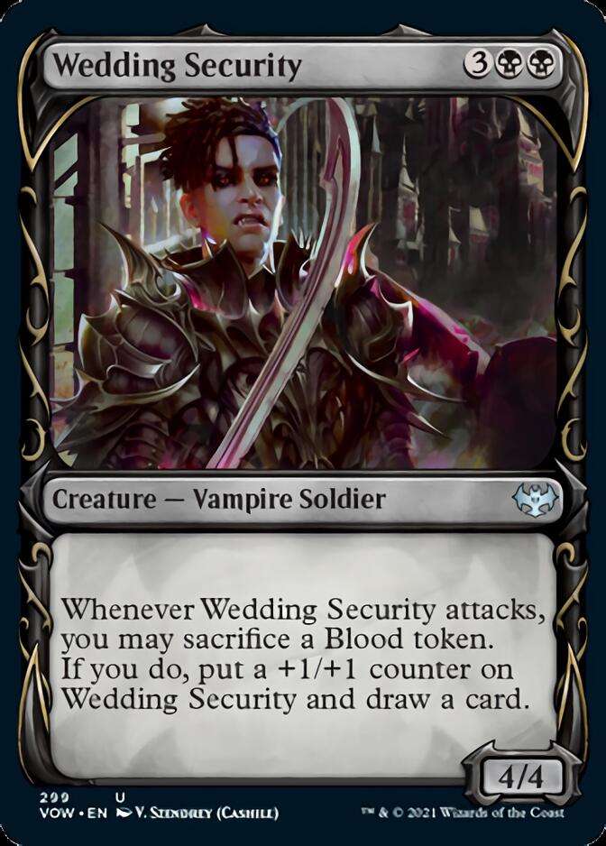 Wedding Security (Showcase Fang Frame) [Innistrad: Crimson Vow] | Chromatic Games