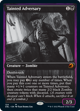 Tainted Adversary [Innistrad: Double Feature] | Chromatic Games