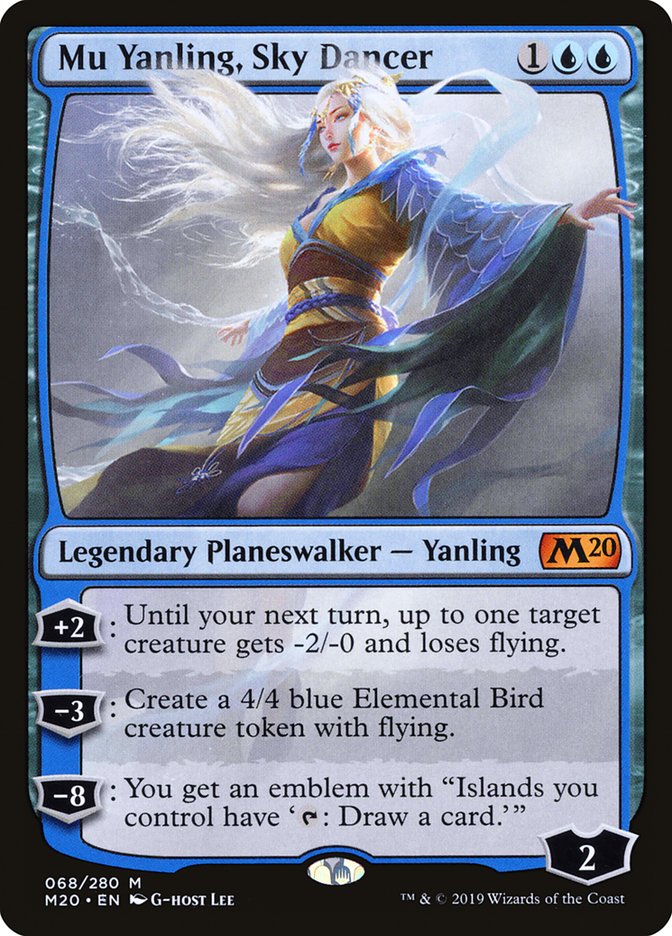 Mu Yanling, Sky Dancer [Core Set 2020] | Chromatic Games